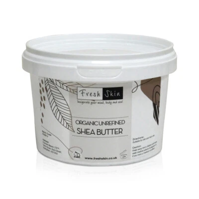 500g Shea Butter Organic - Unrefined, Cold Pressed, 100% Pure, Raw & Natural