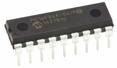 5pcs Microchip PIC16F84A-04/P, 8bit PIC Microcontroller 4MHz