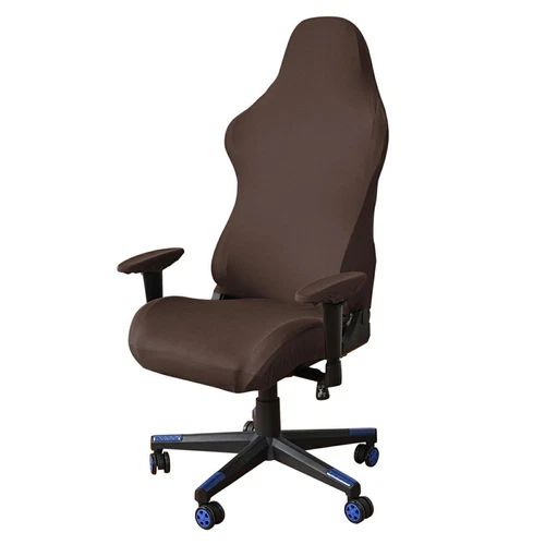 Funda de asiento para sillón de computadora Cubierta de silla para juegos de oficina Sillas de computadora Funda antideslizante - Imagen 20 de 47