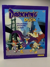 FAN-SET DARKWING DUCK NES OVP CIB + PANINI ALBUM + SEALED DISPLAY