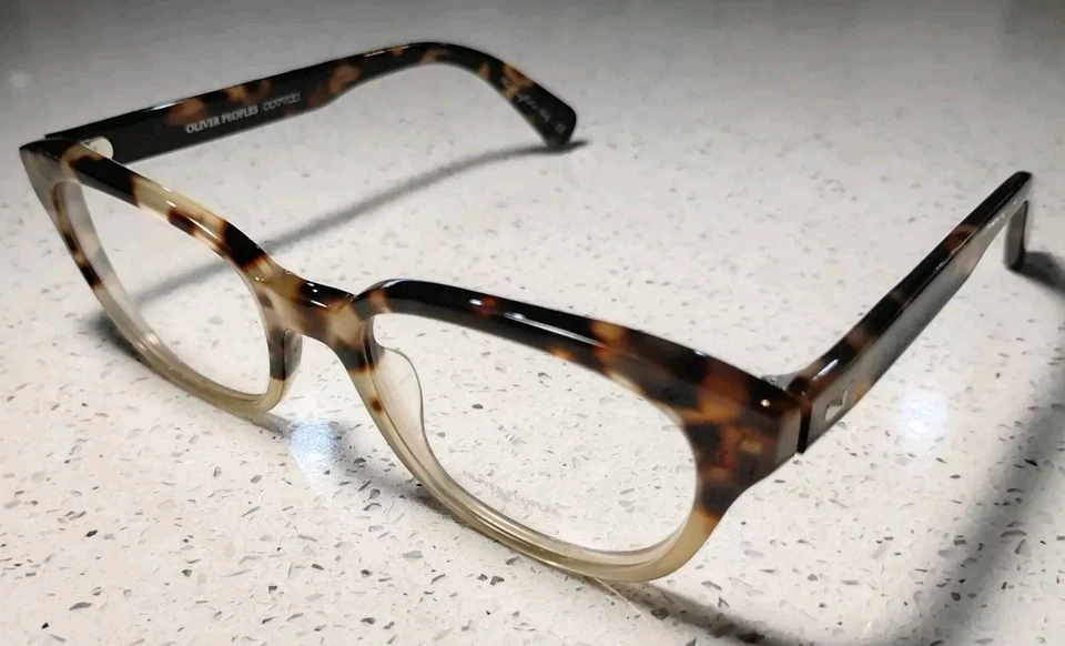 Óculos Oliver Peoples Michaela RX bege tartaruga OV5240 1368 51-19-140 - Imagem 3 de 4