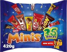 Generic Nestlé Nestle Minis Chocolate Mix Pieces, 420g FREE SHIPPING WORLD WIDE