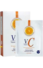 Vitamin C Facial Mask ( 10 Sheets )  Whitening Care Skin OYAX