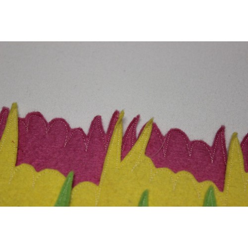 Vintage Mask Hysteria by Maureen Culligan felt carnival festival masquerade mask - Picture 8 of 10