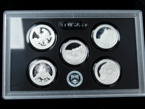 2012-S United States Mint Silver Proof Set in Box w/ COA - 第 4/8 張圖片