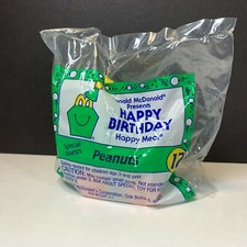 1994 Happy 15th Birthday McDonald's Happy Meal Toy  12 Peanuts NIP