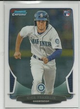 Nick Franklin Tampa Bay 2013 Bowman Chrome Draft Rookie Card