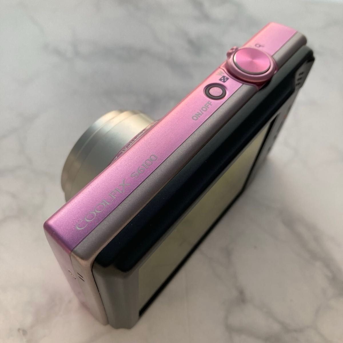 Nikon COOLPIX S6100 Gloss Pink 20.0MP 7x Zoom Compact Digital