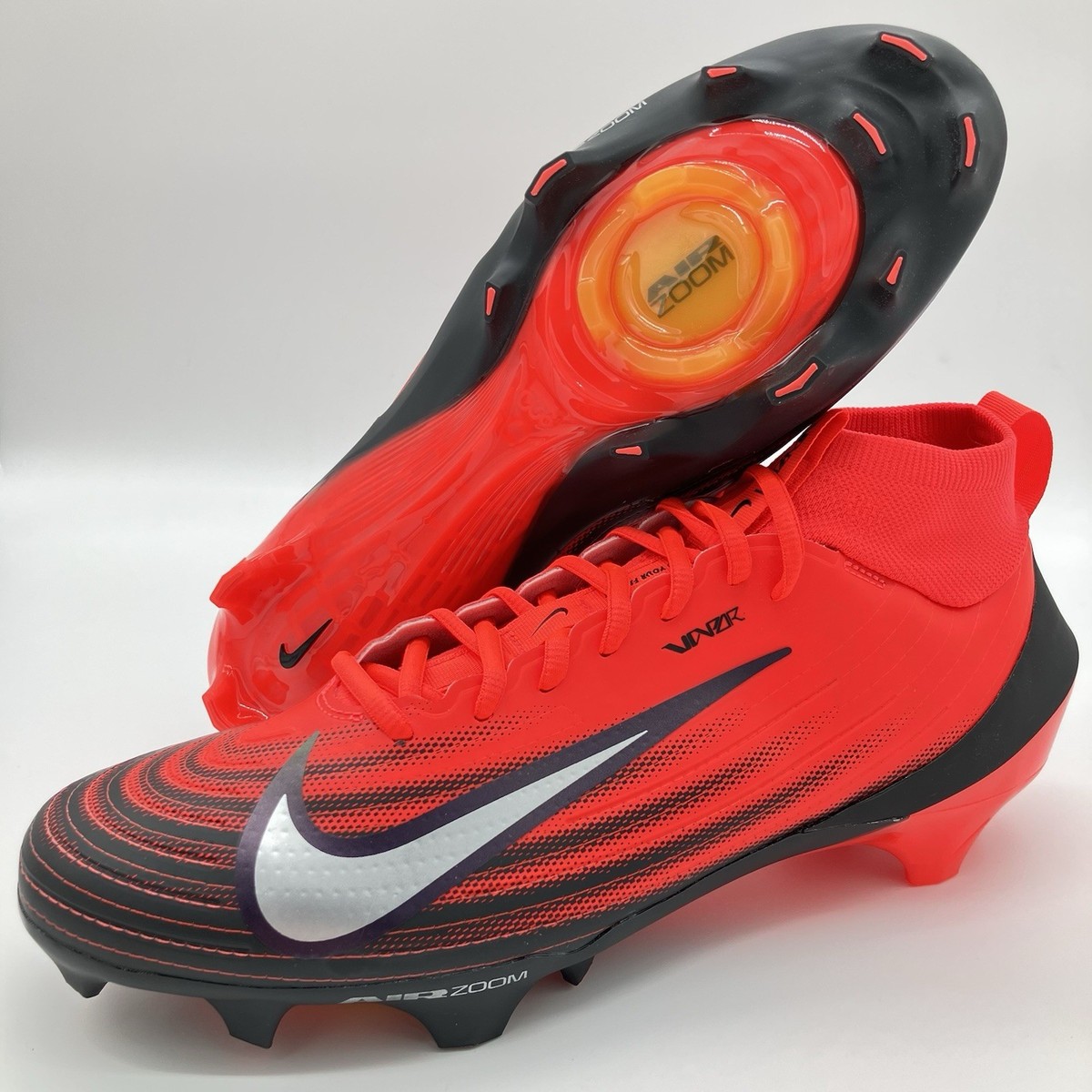 Nike Zoom Air Vapor Pro 1 NRG Men's Football Cleats Crimson Red