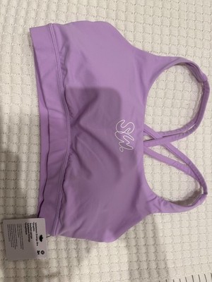 Lululemon SeaWheeze NWT energy bra size 6 in lilac