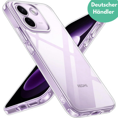Hülle für Xiaomi Redmi Note 17 / Pro / Pro Max 5G Silikon Slim Case Cover Glas