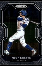 Mookie Betts 2021 Panini Prizm #244 Los Angeles Dodgers FREE SHIP AutographDen