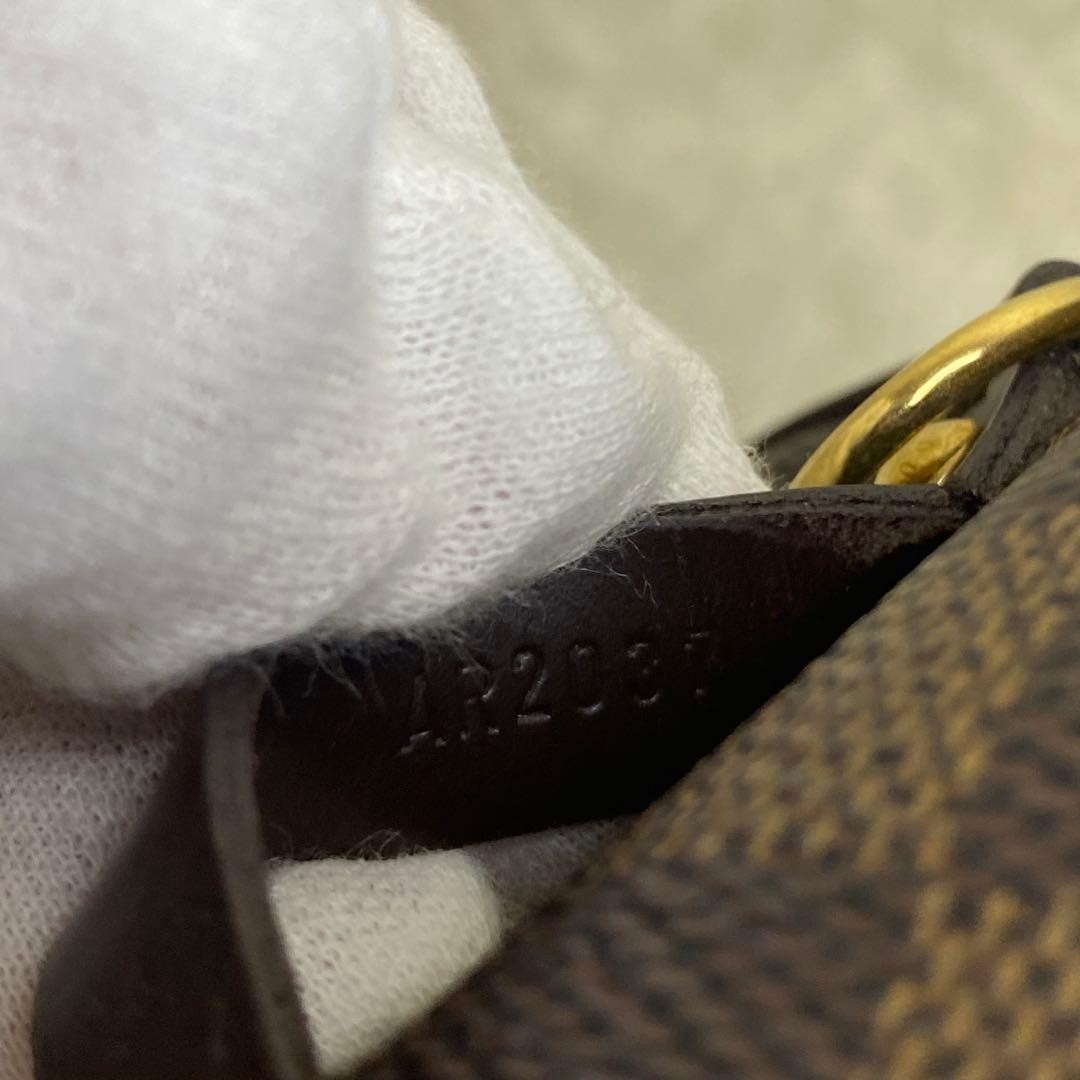 Louis Vuitton Etui Okapi PM Pouch Damié Leather Brown Authentic Excellent — image 10