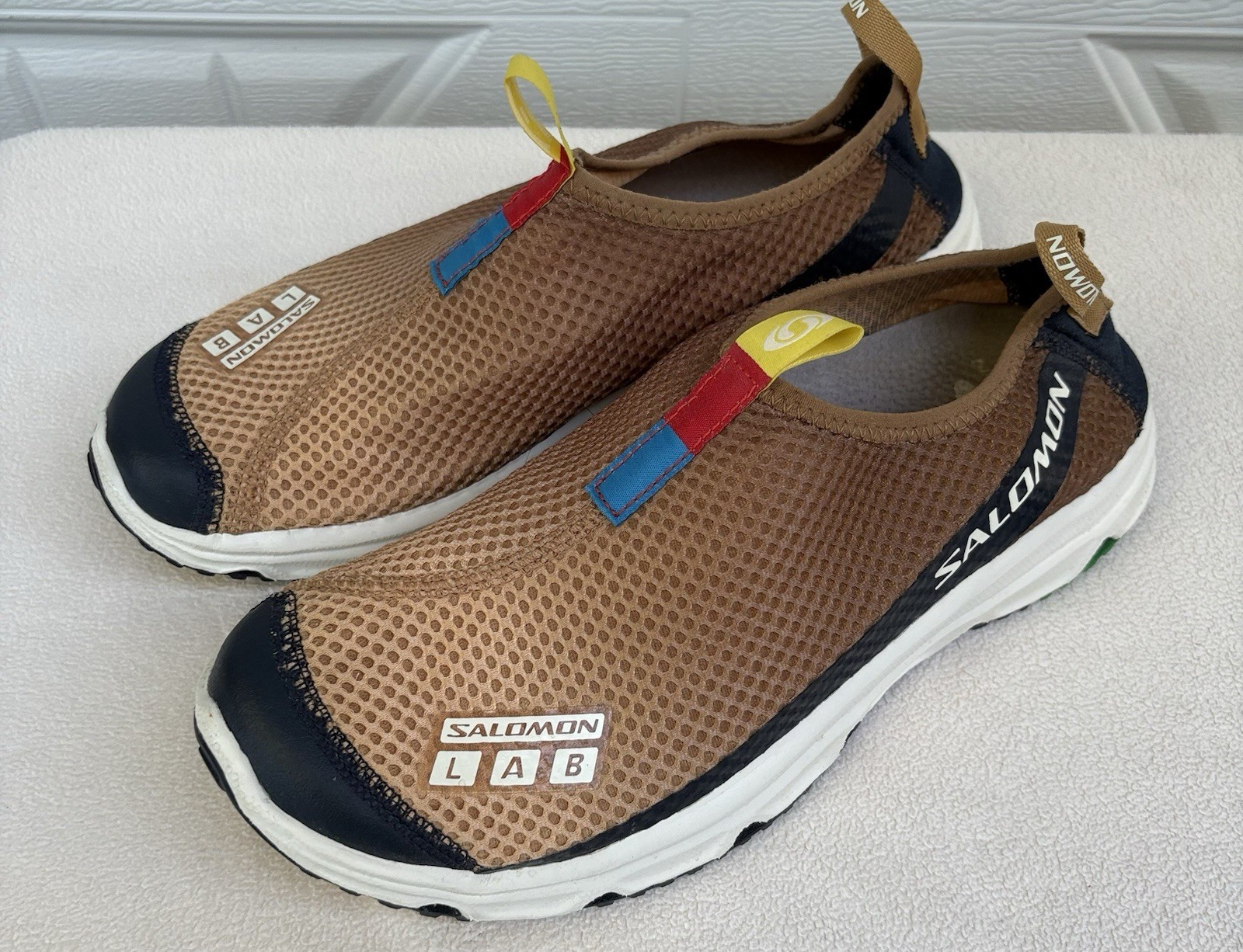 Salomon RX MOC 3.0 Unisex Sportstyle Shoes in Rubber Taffy Granada Sky Size 9M 10W