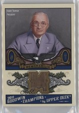 2011 Upper Deck Goodwin Champions Authentic Memorabilia Harry S Truman #M-HT 3hd