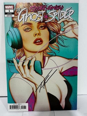 Spider-Gwen: The Ghost Spider #1 Variant Signed by Jenny Frison w/COA 2024 NM