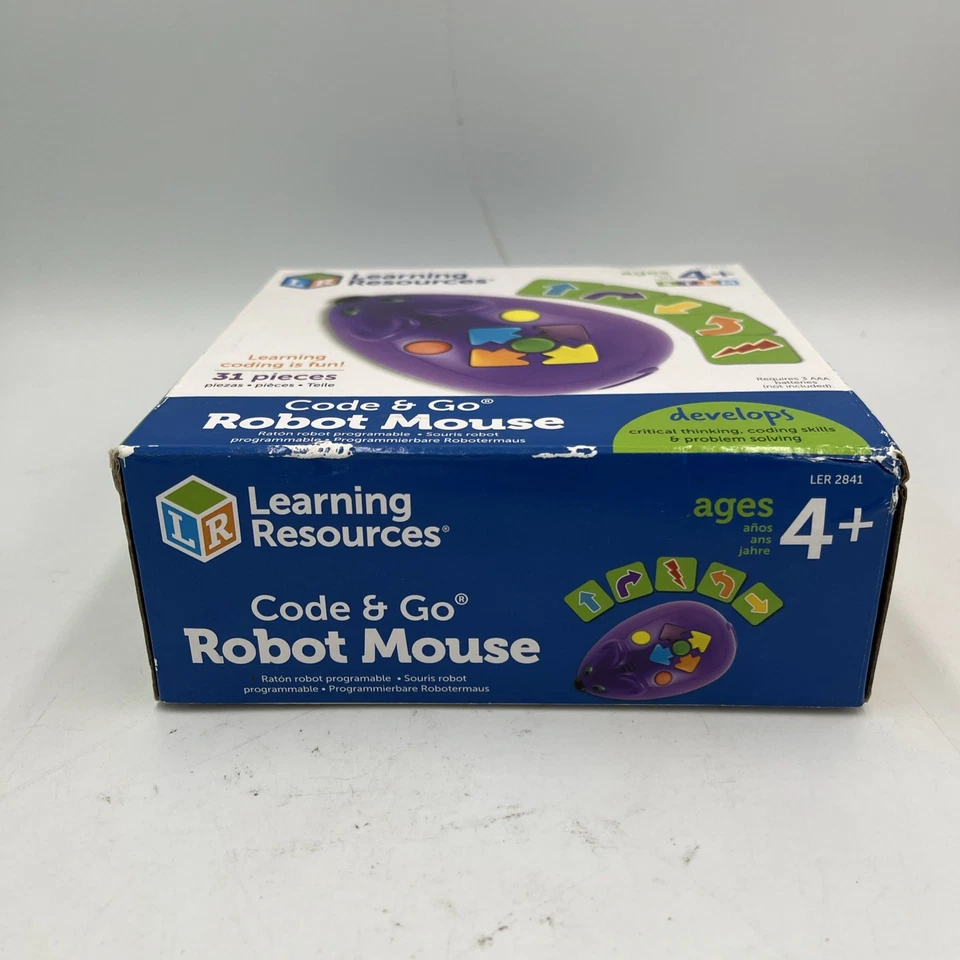 Learning Resources • Code & Go Robot Mouse • STEM Learning Game • 4+ • New - Image 4 of 4