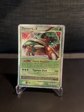 Pokémon TCG Torterra LV.X Diamond and Pearl Ultra Rare Holo 160 HP 122/130 on eBay