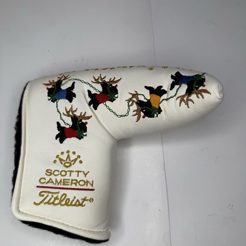 Scotty Cameron 2005 Seasons Greetings Dancing Reindeer Headcover Rare 🎁🎄