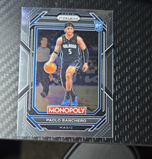 Panini Prizm Monopoly Rookie #66 Paolo Banchero Orlando Magic Basketball Card