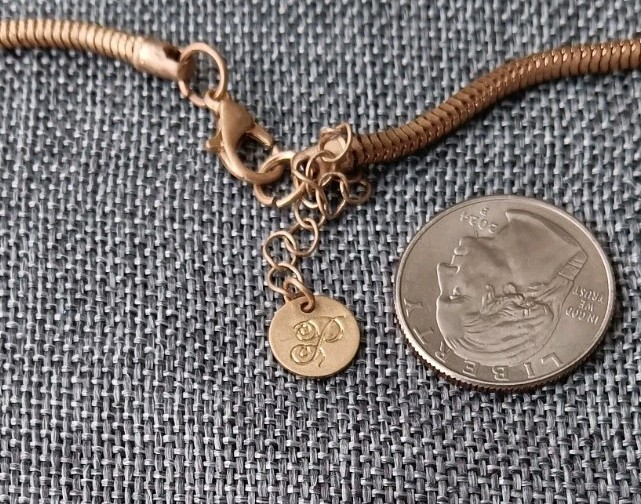 Plunder Design gold-tone triangle statement neckl… - image 3