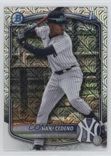 2025 Bowman Chrome Prospects Mega Box Mojo Refractor Mani Cedeno #BCP-199 9hr
