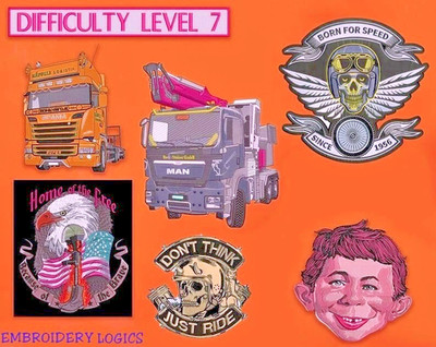 Custom Embroidery Digitizing Service Design Conversion All Machine Formats
