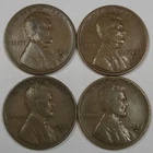 1932-D Lincoln Wheat Cent Set Of 4 (Lot#1)