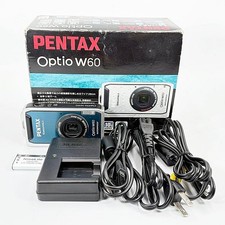 PENTAX Optio W60 Ocean Blue Waterproof Digital Camera Tested Condition