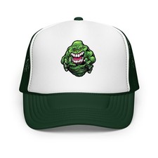 Scary Monster Trucker Baseball Hat/Cap ( One Size Fits Most ) Unisex