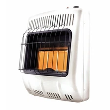 Mr. Heater MHVFDF20RTT 20,000 BTU Vent-Free Radiant Heater, Dual Fuel,NG LP