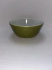 PYREX Verde 403 Vintage Mixing Bowl 2.5 Quart Avocado Green Nesting  Milk Glass