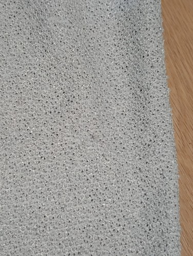 Vintage 50er 60er MS SUGAR puderblau Boucle Strick Tageskleid mit Gürtel L - Bild 9 von 9