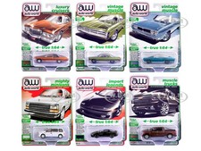 AUTO WORLD PREMIUM 2026 RELEASE 1, 6 PC SET A 1/64 DIECAST BY AUTO WORLD 64532 A