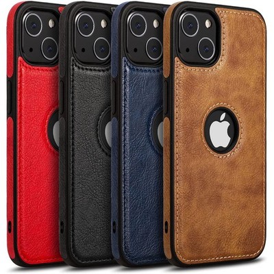 For Apple iPhone 15 14 Plus 13 12 11 Pro X Max Case Leather Shockproof