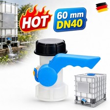 IBC Tank Zubeh&ouml;r IBC Auslaufhahn Adapter  DN40  60 mm Distanzst&uuml;ck Verl&auml;ngerung