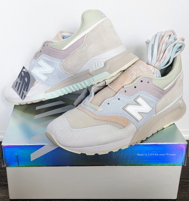 Men's US Size 13 Ronnie Fieg x NB MiUSA Easter Pack 'Ice Blue  Peach' New