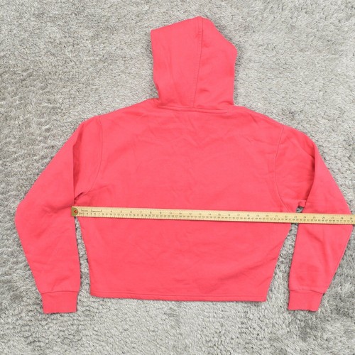 Puma Damen Gr. M Pullover Sweater Big Logo Rosa Langarm Baumwolle Hoodie - Bild 3 von 8