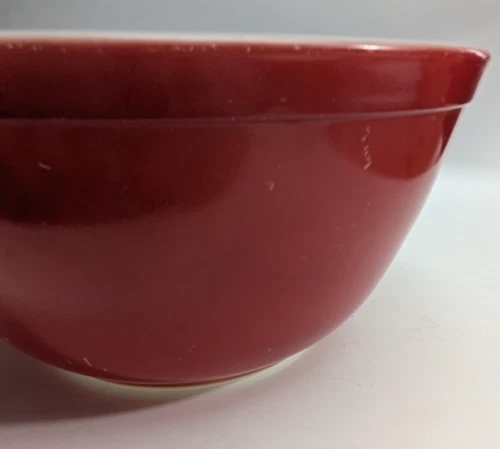 PYREX Primary colors Nesting Mixing Bowl vintage 402 Milk Glass USA