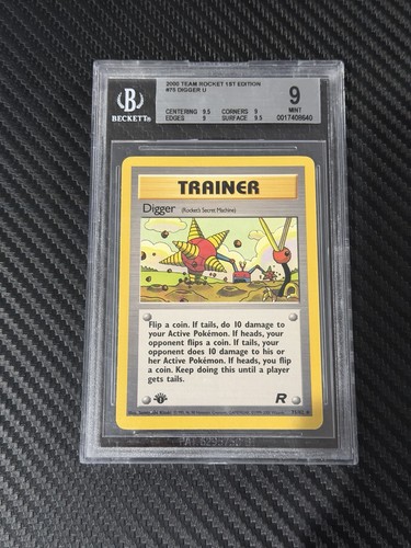 Digger (1st Edition) graded BGS 9 for sale on eBay
