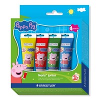 "Staedtler® Noris Junior 8814 L1 Fingermalfarben \"Peppa Pig\", Kartonetui Mit 4"