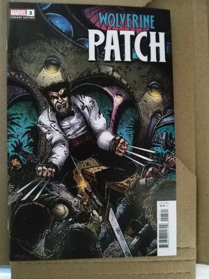 Wolverine Patch #3 (07/2022) Marvel Comics Kevin Eastman (TMNT) Variant Cover QE