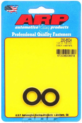 #ad ARP Black Washers 1 2 ID x 7 8 OD 2pk 200 8524 $21.87