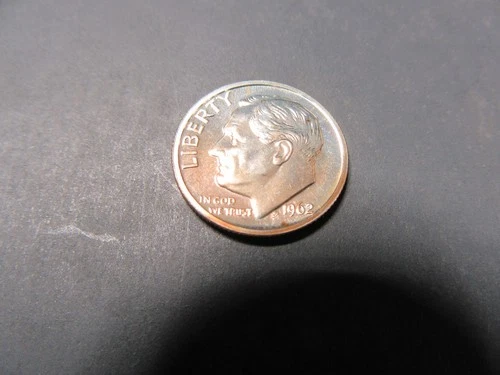 1962 P Silver Proof Roosevelt Dime Toner