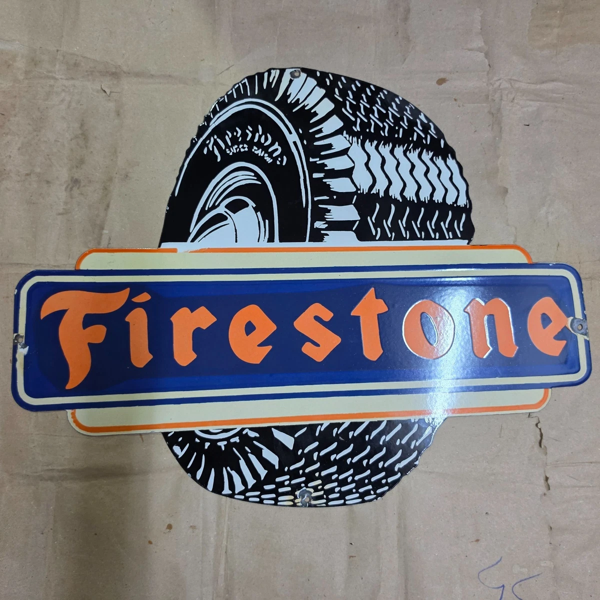 25+ Firestone Sign In Original Advertising Signs (1930-1969) for