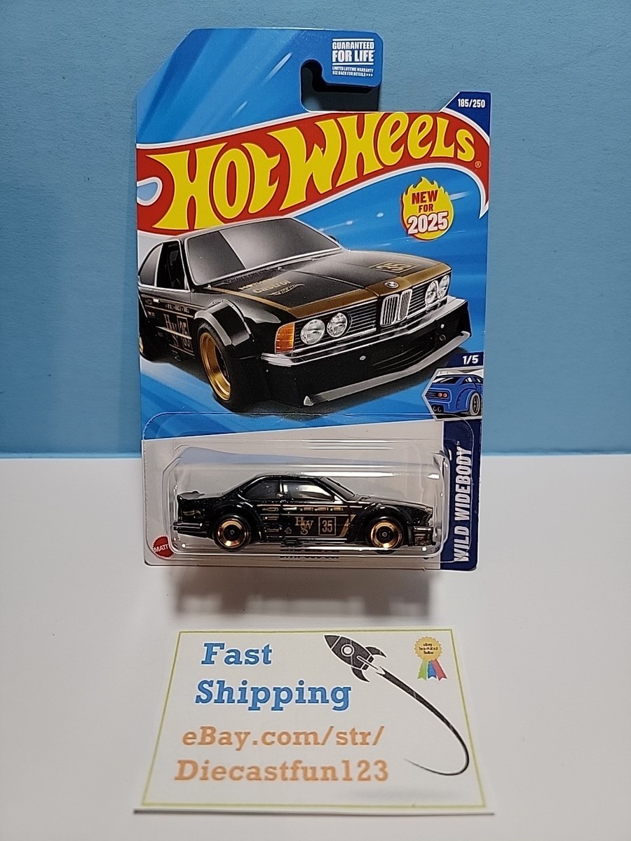 Hot Wheels BMW 635 CSi #185 HW Wild Widebody 1/5 NEW 2025