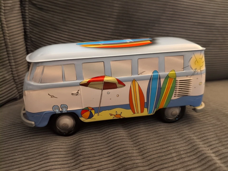 Stiftebox Aufbewahrungsbox Kinder Geschenk VW Limitiert Metallauto Weihnachten - Bild 3 von 4