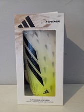 Adidas X SG League  shin guards / shin pads. Size M 160-175cm White/Green. New!