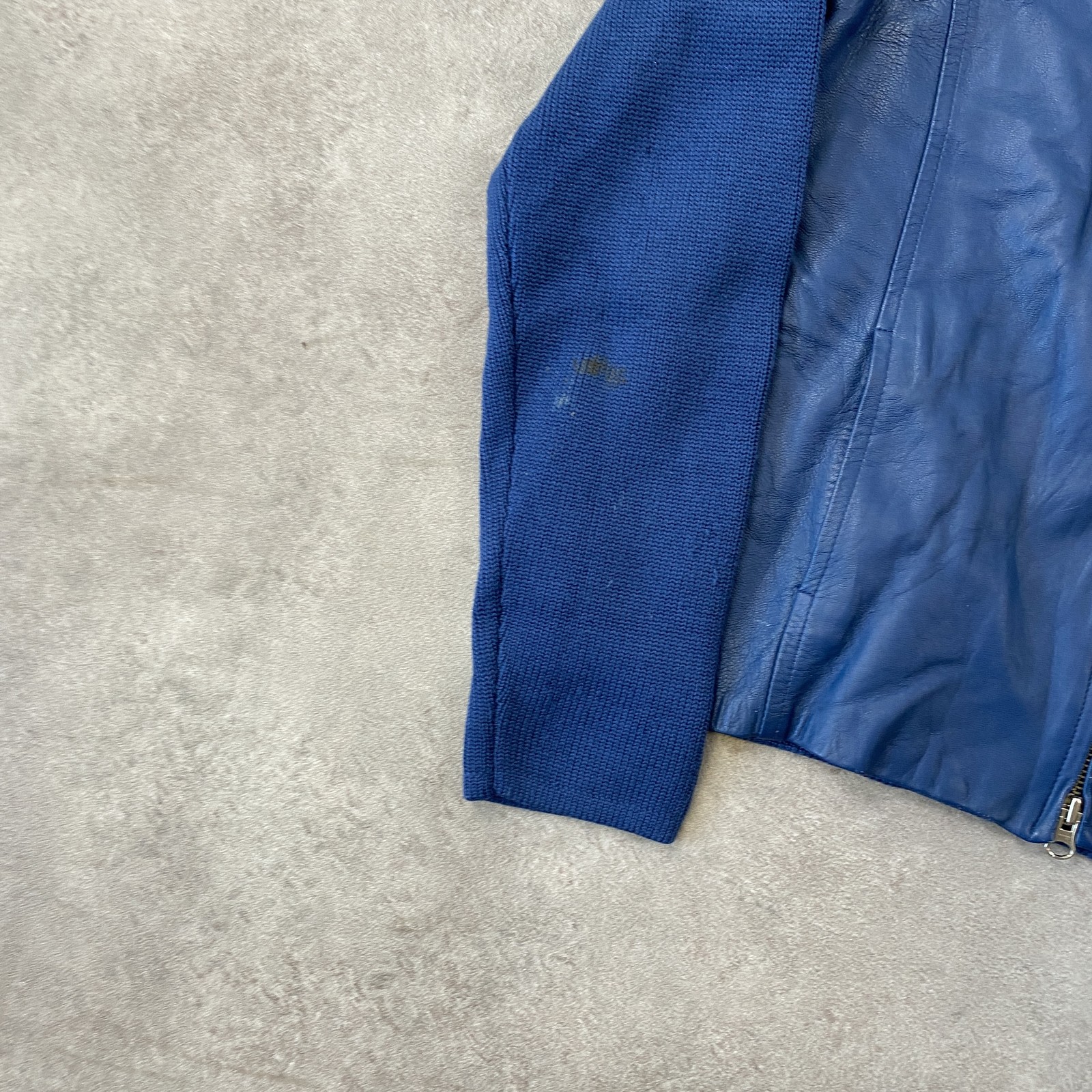 Pendleton Bomber Jacket Womens Medium Leather Kni… - image 5