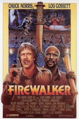 ''Firewalker''   Vintage Mini Poster